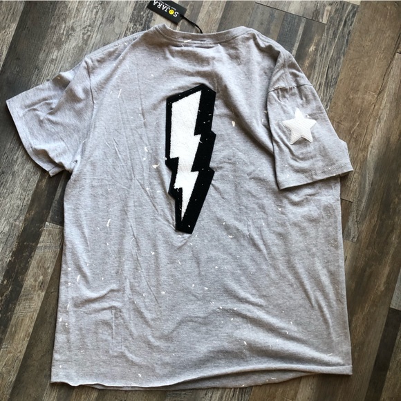 NWT Sojara Vintage Bowie Space TShirt - Picture 3 of 8